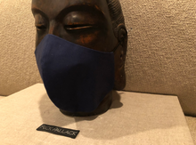 Load image into Gallery viewer, NAVY BLUE LUXURY STRETCH COTTON / FILTER POCKET