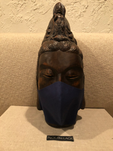 Load image into Gallery viewer, NAVY BLUE LUXURY STRETCH COTTON / FILTER POCKET