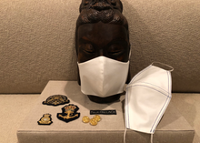 Load image into Gallery viewer, WHITE LUXURY COTTON STRETCH TWILL / FILTER POCKET