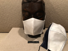 Load image into Gallery viewer, WHITE LUXURY COTTON STRETCH TWILL / FILTER POCKET