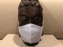 Load image into Gallery viewer, SEERSUCKER MALIBU BLUE / FILTER POCKET