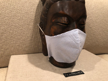 Load image into Gallery viewer, SEERSUCKER MALIBU BLUE / FILTER POCKET