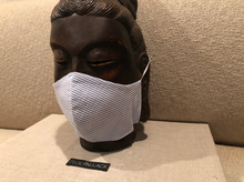 Load image into Gallery viewer, SEERSUCKER MALIBU BLUE / FILTER POCKET