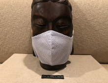 Load image into Gallery viewer, SEERSUCKER MALIBU BLUE / FILTER POCKET