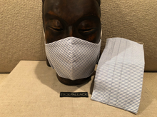 Load image into Gallery viewer, SEERSUCKER MALIBU BLUE / FILTER POCKET