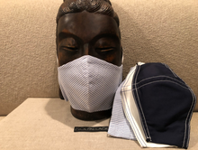 Load image into Gallery viewer, SEERSUCKER MALIBU BLUE / FILTER POCKET