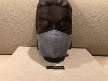 Load image into Gallery viewer, MALIBU BLUE LINEN AND COTTON / FILTER POCKET