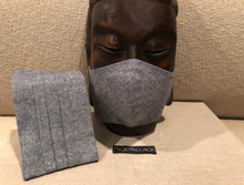 Load image into Gallery viewer, MALIBU BLUE LINEN AND COTTON / FILTER POCKET