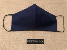 Load image into Gallery viewer, NAVY BLUE LUXURY STRETCH COTTON / FILTER POCKET