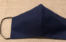 Load image into Gallery viewer, NAVY BLUE LUXURY STRETCH COTTON / FILTER POCKET