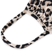 Load image into Gallery viewer, LEOPARD DESIGN BLACK / BEIGE JERSEY / ADULT / SMALL WOMENS / YOUTH