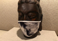 Load image into Gallery viewer, HAND TIE DYED BLACK / CREAM JERSEY / ADULT / TEENS