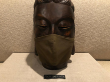 Load image into Gallery viewer, OLIVE JAPANESE COTTON / FILTER POCKET