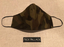 Load image into Gallery viewer, CAMOUFLAGE OLIVE JAPANESE COTTON / FILTER POCKET