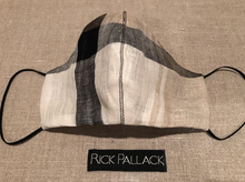 Load image into Gallery viewer, LINEN PLAID FABRIC MADE IN ITALY / FILTER POCKET