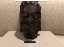 Load image into Gallery viewer, CAMOUFLAGE OLIVE JAPANESE COTTON / FILTER POCKET