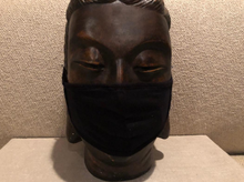 Load image into Gallery viewer, BLACK / 100% COTTON / FILTER POCKET