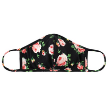 Load image into Gallery viewer, BLACK / PINK FLORAL JERSEY / ADULT