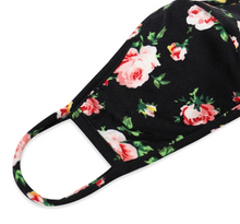 Load image into Gallery viewer, BLACK / PINK FLORAL JERSEY / ADULT