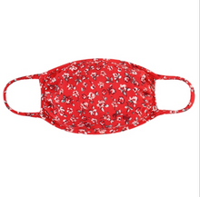 Load image into Gallery viewer, RED FLORAL JERSEY / ADULT / SMALL WOMENS / YOUTH