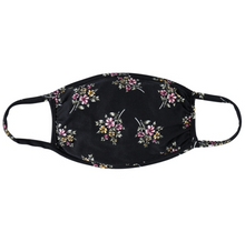 Load image into Gallery viewer, BLACK FLORAL JERSEY / ADULT / SMALL WOMENS / YOUTH