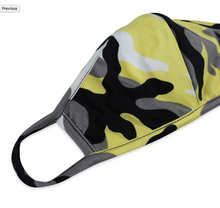 Load image into Gallery viewer, CAMOUFLAGE OLIVE / YELLOW / JERSEY / ADULT AND KIDS