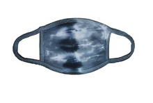 Load image into Gallery viewer, HAND TIE DYED EVENING BLACK / GREY / 3 LAYERS / ADULT / TEENS