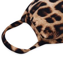 Load image into Gallery viewer, BROWN / BLACK LEOPARD JERSEY / ADULT / SMALL WOMENS / YOUTH / KIDS