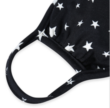 Load image into Gallery viewer, BLACK / WHITE STARS JERSEY / ADULT / SMALL WOMENS / YOUTH / KIDS