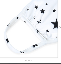 Load image into Gallery viewer, WHITE / BLACK STARS JERSEY / ADULT / SMALL WOMENS / YOUTH / KIDS