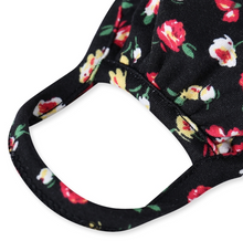 Load image into Gallery viewer, BLACK FLORAL JERSEY / ADULT / SMALL WOMENS / YOUTH / KIDS