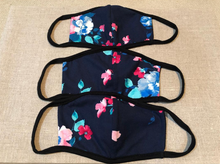 Load image into Gallery viewer, NAVY BLUE FLORAL DESIGN JERSEY / ADULT / TEENS