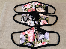 Load image into Gallery viewer, BLACK FLORAL DESIGN JERSEY / ADULT / TEENS