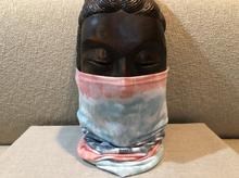 Load image into Gallery viewer, TIE DYE GAITER FACE MASK JERSEY / ADULT / TEENS