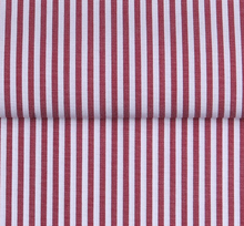 Load image into Gallery viewer, PAJAMAS / CUSTOM HABERDASHERY NARROW STRIPES / PURPLE / LIGHT BLUE / NAVY / BLACK / PINK / RED / BROWN / ORANGE / GREEN