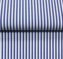 Load image into Gallery viewer, PAJAMAS / CUSTOM HABERDASHERY NARROW STRIPES / PURPLE / LIGHT BLUE / NAVY / BLACK / PINK / RED / BROWN / ORANGE / GREEN