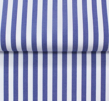 Load image into Gallery viewer, PAJAMAS / CUSTOM HABERDASHERY STRIPES / LIGHT BLUE / NAVY / BLACK / PURPLE / PINK / RED / CAMEL / BROWN / ORANGE / GREEN
