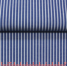 Load image into Gallery viewer, ROBE SHALL COLLAR / SARTORIAL PURPLE STRIPE / BLACK STRIPE / NAVY BLUE STRIPE