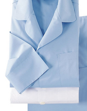 Load image into Gallery viewer, ROBE SHALL COLLAR / 10 SOLID LIGHT COLORS / LIGHT BLUE / ROYAL BLUE / WHITE / IVORY / GREY / LAVENDER / PINK / YELLOW / TAN