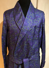 Load image into Gallery viewer, ROBES / SMOKING JACKETS / PAJAMAS / MEN / WOMEN / 100% LUXURIOUS DUPIONI SILK / 15 COLORS / CUSTOM BESPOKE HAND MADE / FROM