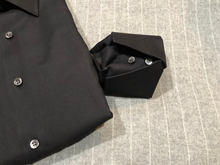 Load image into Gallery viewer, R P DESIGNS EXCLUSIVE SHIRTS / BLACK STRETCH COTTON