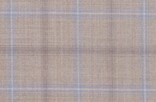 Load image into Gallery viewer, R P SPORTS JACKET / SOFT JACKET / TAUPE WITH BLUE WINDOWPANE / WOOL / CONTEMPORARY FIT