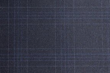 Load image into Gallery viewer, R P SUIT / NAVY BLUE PLAID / CONTEMPORARY FIT