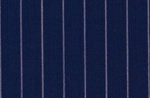 Load image into Gallery viewer, R P SPORTS JACKET / SOFT JACKET / PEAK LAPEL / NAVY PIN STRIPE / WOOL / CONTEMPORARY FIT