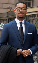 Load image into Gallery viewer, R P SUIT / SOLID ITALIAN BLUE / CLASSIC FIT / SUPER 150’S WOOL / 36 TO 54 / REGULAR / SHORT / LONG / EXTRA LONG