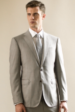 Load image into Gallery viewer, R P SUIT / SHARKSKIN / BROWN / TAN / CONTEMPORARY AND CLASSIC FIT