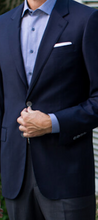 Load image into Gallery viewer, R P SPORTS JACKET / BLAZER SOLID NAVY / WOOL / CONTEMPORARY FIT