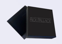 Load image into Gallery viewer, R P KEY RING / SILVER / BLUE CARBON FIBER