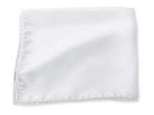 Load image into Gallery viewer, R P POCKET SQUARE / HAND MADE IN ITALY / PURE SILK / 5 COLORS