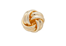 Load image into Gallery viewer, R P LAPEL PIN / GOLD KNOT DESIGN